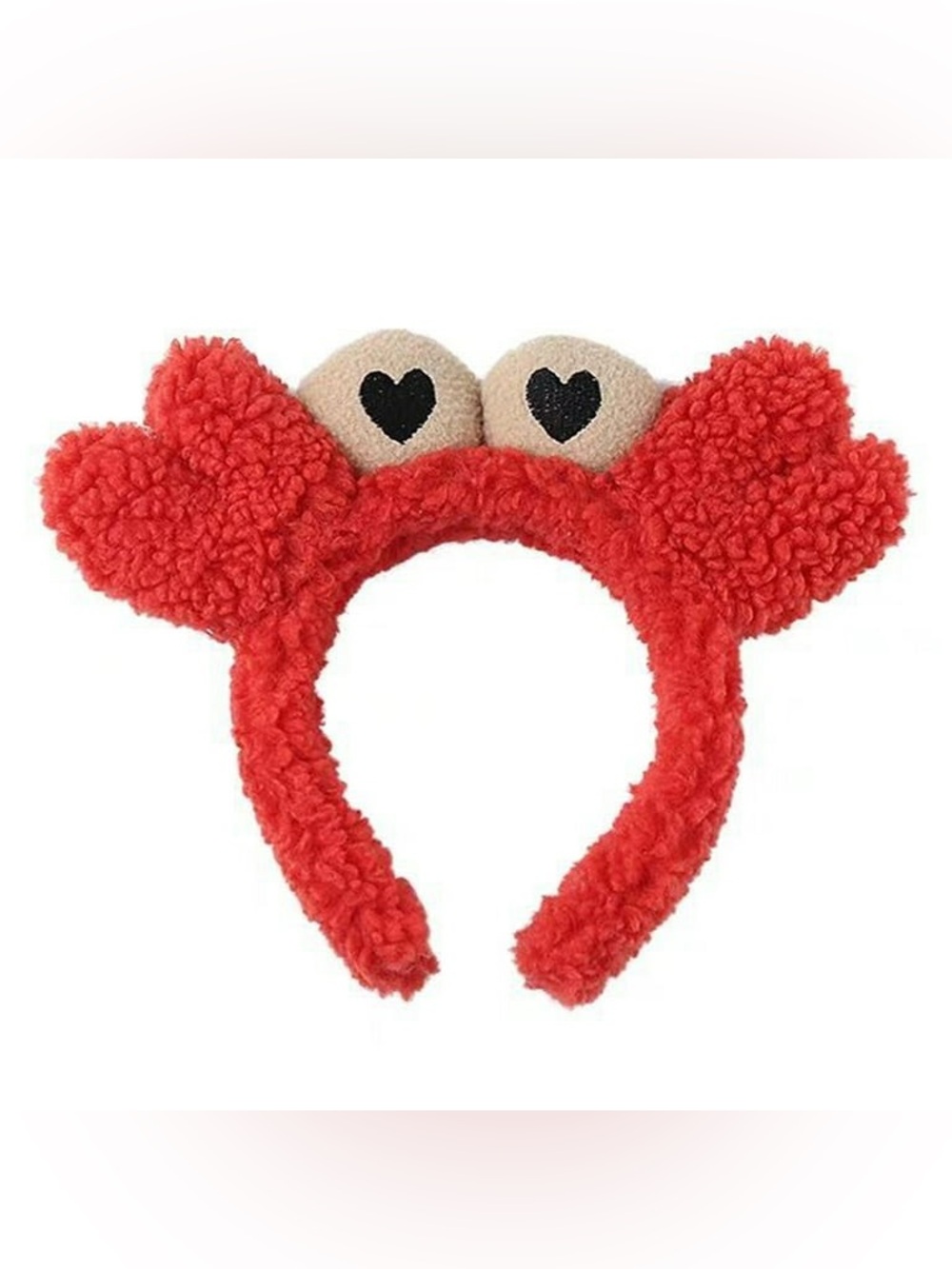 Plush Spa Crab Headband
